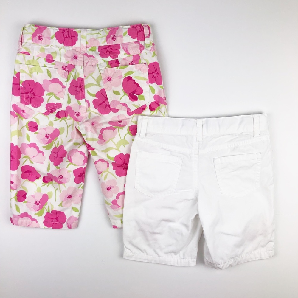 Gymboree Fairy Garden Floral Shorts Size 4 - Picture 5 of 9